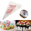 NEU 2024 100 PCS Einweg -Rohrleitungsbeutel Konditor Beutel Pasping Fondant Cream Sahne Beutel Cupcake Dekorieren Werkzeuge Kuchendüsen Gebäckbeutel