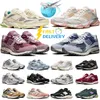 New 9060 Casual Shoes 2002r Designer Sneakers 9060s Penny Cookie Pink White Bricks Wood Brown Black aby Shower Blue Men Women Outdoor Sports Trainers