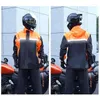 Casacos de chuva jaqueta e calças conjunto reflexivo masculino blusão leve masculino trench coats para mulheres homens motociclismo