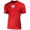 Polonia 2024 Maglie da calcio Lewandowski Maglie da uomo Kit Kit Polonia 2025 Zielinski Milik Zalewski Szymanski Shirt da calcio polacco Polen Uniform Boy 24 25 Pologne Euro 24