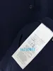 2024 Summer New Women's Dress Casual Knitted kjol Woolen tröja Kvinnor korta ärmpoloströja stickad tröja Pullover Summer Designer Navy Collar S-L