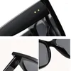 Sonnenbrille 2024 Übergroße Damen für Frauen Trend Big Frame Anti-UV-Brillen Cat Eye Brillen Sun Shades Gafas de Sol