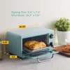 Elite Gourmet av Maximal Americana Collection ETO147M Diner 50S Countertop Toaster Oven, Baking, Toast, Lämplig för 8-tums (ungefär 20,3 cm) pizza,