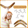 Fléchettes Boomeran g jouets en plein air fléchette volant disque jeu jouet enfants kangourou retour en forme de V Boomeran g lancer attraper divertissement fléchettes 24327