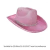 Basker 50jb glitter cowboy hatt riddare för ungkarl