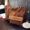 Axelväskor 2st/set litchi mönster handväska designer kvinnor väska 2024 koppling sommarfärghandväskor