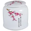 Bouteilles de stockage Vintage thé en vrac conteneurs Style chinois pour céramique avec couvercles céramique ménage