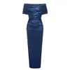 ドレス2023夏のセクシーでシンプルでファッショナブルなブラジャーバックスプリットスカート、シルク素材のドレス495721