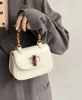 7A Designer-Tasche, Handtasche, braun, Damen-Umhängetasche aus Leder, Bambushandtasche, Luxus-Umschlag, kleine Tasche, Handtasche, berühmte Mode, klassische Geldbörse, Umhängetasche