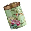 Storage Bottles Cereal Container Enamel Tea Canister Portable Food Jar Ceramic Travel