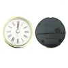 Wall Clocks 80mm/65mm Universal DIY Decor Automatic Plastic Quartz Movement Classic Round Shape Roman Number Clock Head Insert Home