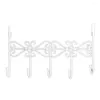 Hangers Wrought Iron Door Hook Punch Free Towel Hat Coat Clothes Bag Kitchen Hooks Hanger Bathroom Wall Hanging Rack