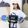 Kapaklar Çift Rock Skateboard Sırt Çantası Kara Sörf Tahtası Çanta Longboard Bag Oxford Skateboard Bag Skate Accessorie Skate Depolama Sırt Çantası