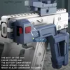 Gun Toys Water gun electric M416 Glock pistol shooting toy automatic summer water beach swimming pool toy for children boys girls adults240327