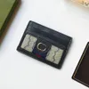 Mynt plånboksäck kort plånbok passhållare läder mynt plånbok nyckelficka rem