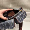 Kvinnor Designer Belt Bag Midjepaket Denim Brown Bumbag Man Fashion Pocket Crossbody Bum Bags Luxury Belts Fanny Packs