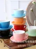 Cups Saucers European Cup SCAA/SCAE Standard italiensk kvalitet Professionell lackerad kaffe Cappuccino 250