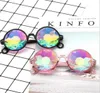 Party Eyewear Funny Disco Mosaic Solglasögon Round Sun Glass Crystal Solglasskonsert Show Eyewear5053947