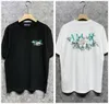 남자 T 셔츠 남성 셔츠 디자이너 옷 남자 Tshirt 스포츠 의류 Tshirts Cotton Street Graffitir High Hipster Loose Fit