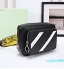 Designer -2024 Women's Printed Black and Striped Double with Leather Crossbody Backpack