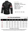 autumn Winter Men's Leather Jacket Drive Motorcycle Coat Fi Embroidery Faux Leather Zipper Outwear Windproof Windbreaker j3l3#