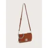 Schoudertas Merkkorting Dames herfst en winter New Sense Hoogwaardige enkele damestas Leren crossbody Trendy