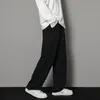 men's Large Size Straight Pants Casual Jogging Sweatpants Drawstring Pants Loose Comfortable Wide Leg Pants Large Size Men L6IF#