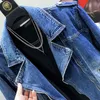 pfhq Giubbotti di jeans corti di alta qualità Cerniere antiusura originali da uomo Colletto rovesciato Cappotto autunnale bello d'avanguardia 21F2009 C2wo #