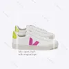 Vejaon Chaussures Hommes Formateurs Français Brésil Vert Terre Vert À Faible Carbone Vie V Coton Bio Appartements Plateforme Baskets Femmes Classique Blanc Chaussures De Créateur De Luxe 967