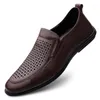 Casual Shoes Men Laofers modne mokwaki ślizgania