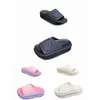 10a original högkvalitativ designerskor kvinnor skor sandaler tofflor sommar tjocka sulade skor riktiga läder sandaler glida strand tofflor med låda gratis fartyg