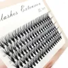 Falska ögonfransar individuella fransar Förlängning Naturlig faux mink 10/20/30D/40D Cluster Eyelash Makeup Cilia Ting