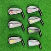 2024NEW Golf Unisex Roddio Little Bee Golf Clubs CC Wykute miękkie żelaza Czarne żelazka Zestaw 4-9p 7pcs Autoflex SF505 Graphit Rod Body