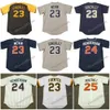 Herren 1970er-2009 San Diego ADRIAN GONZALEZ ADRIAN GONZALEZ PHIL NEVIN TITO FUENTES RICKEY HENDERSON WILLIE MONTANEZ DAVE KINGMAN Throwback-Baseballtrikot S-5XL