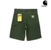 Mäns plusstorlek Shorts B147 Workwear Canvas Multi Pocket Shorts Belt Casual Loose Men's and Women's Half Len Long Pants Trendy