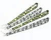 Sleutelhangers 20 stks Camouflage Lanyard ID-kaart Badge Houder Sleutelhanger Bandjes Voor Mobiele Telefoon Groothandel