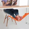 Meubles de camp Pieds en polyester Balançoire Hamac Siège suspendu réglable Coussin de pied pliable Soulage la fatigue Léger avec crochets pour le jardin