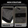 Tvättpåsar 8 PCS Black Bag Garment Mesh Sock Delicatessen Polyester Washing Travel