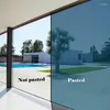 Window Stickers Privacy Film One-Way Mirror Heat Control Sun UV Blocking Non-Adhesive Static Cling Door Glass Tint For Home Office