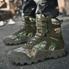 Chaussures de Fitness spécial homme tactique militaire hommes montagne Trekking randonnée bottes de combat Camping pour