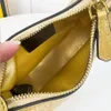 Mulheres super mini bolsa de couro designer sacos de ombro 8 cores com corrente de ouro senhora lua forma moda feminina totes sacos