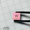 10 mm Pink Tungsten Cube High Purity W blok do nauczania, wystawy, hobby z kolekcji