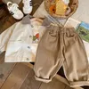 Jacken Jungenmantel Frühling und Herbst Baumwolloberteil Japanische dünne Jungenmode für Kinder