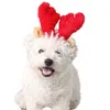 Dog Apparel Christmas Pet Headband Deer Horn Hat Costume Puppy Cat Cosplay Party Product Headwear Caps For Cats 2024 Year