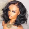 Perruque Lace Frontal Wig Body Wave brésilienne naturelle, cheveux humains, Transparent HD, 13x4, pre-plucked, 4x4, avec Closure, pour femmes