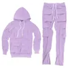 Heren dikke zak met sweatshirt met 2-delige set heren ladingpakbroek van herenbroeken kleren Hot verkopen winterkleding 240326