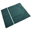 Pokrywa krzesła okładka biurowa 2PCS Odporny zestaw zastępczy Zestaw Outdoor Solid Green Canvas Reżyser Dekoracja domu