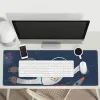 Pads Sloth In A Space Gaming Mouse Pad Rubber Stitched Edges Mousepad 31.5'' X 11.8''