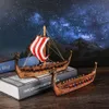Yaratıcı Yelken Gemi Modeli Pürüzsüz Kenarlar Yelken Teknesi Heykelcik Yelkenli Tekne Süsleme Ofis Dekorasyon Dekoratif 240325