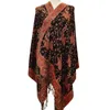 Scarves Tassel Long Scarf Fashion Paisley All-Match Shawl Oversize Sun-Resistant Headkerchief